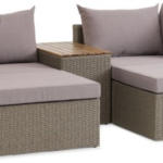 JYSK JYSK Set terasă modular ABED 4pers. natur