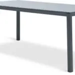 JYSK JYSK Masă grădină LANGET 95x207 neagră
