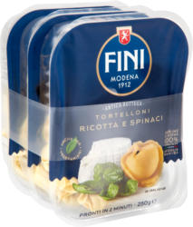 Fini Tortelloni Ricotta und Spinat, 3 x 250 g