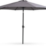 JYSK JYSK Umbrelă de soare HALK Ø300 gri închis