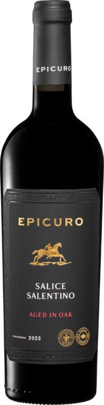 Epicuro Salice Salentino DOP Aged in Oak, Italia, Puglia, 2023, 75 cl