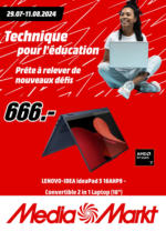 MediaMarkt MediaMarkt Technique pour l'éducation - al 11.08.2024