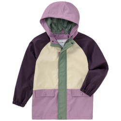 Kinder Regenjacke mit Farbteilern (Nur online)