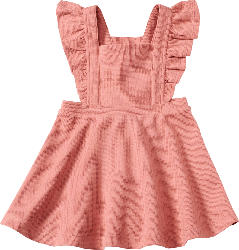 ALANA Kleid mit Waffel-Struktur, rosa, Gr. 80