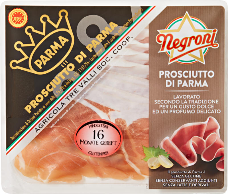 Jambon de Parme Negroni , Italie, 80 g