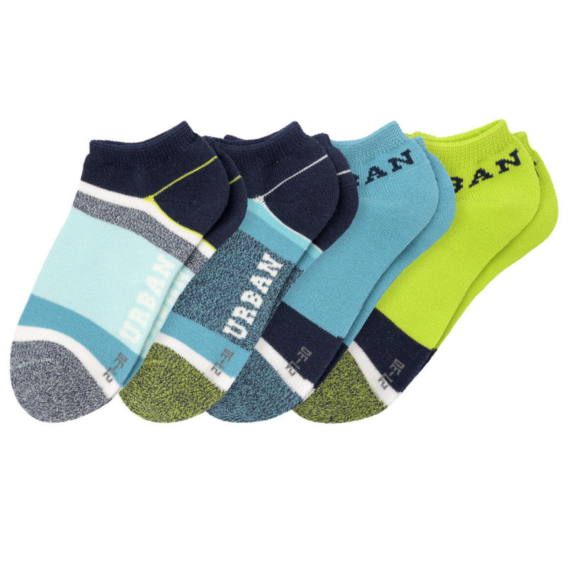 4 Paar Jungen Sneaker-Socken im Set