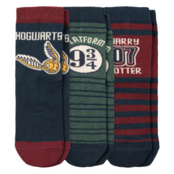 3 Paar Harry Potter Socken im Set (Nur online)