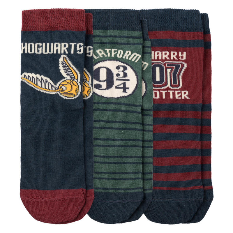 3 Paar Harry Potter Socken im Set (Nur online)