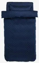 JYSK JYSK Спално бельо с чаршаф STELLA сатен 140x200 синьо - до 10-12-25