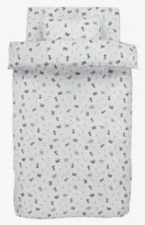JYSK Спално бельо с чаршаф JULIA 140x200 бяло
