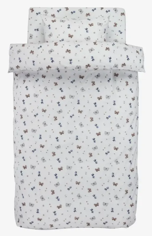 JYSK Спално бельо с чаршаф JULIA 140x200 бяло