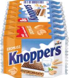 Gaufrette Cacahuètes Knoppers, 8 x 25 g