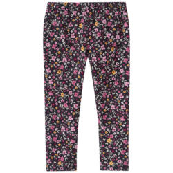 Mädchen Leggings mit Blumen-Allover