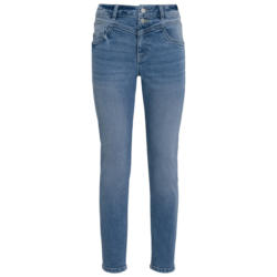 Damen Slim-Jeans mit Knopfleiste (Nur online)