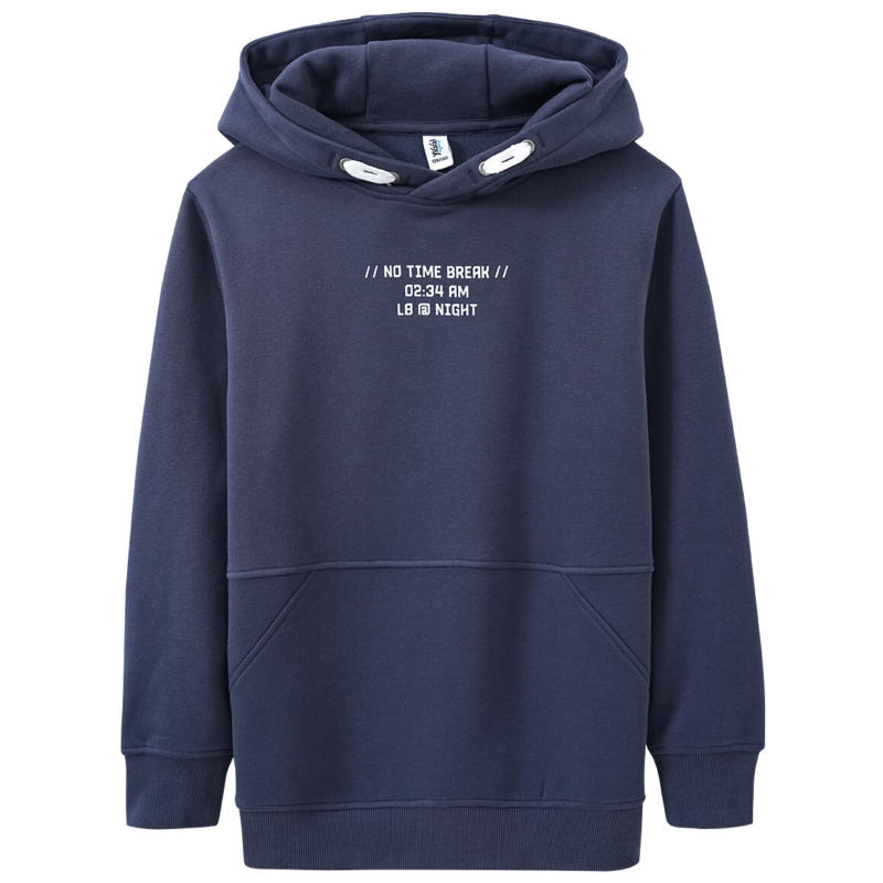 Jungen Hoodie mit kleinem Print