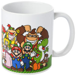 Super Mario Tasse mit Allover-Motiv