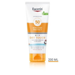 Eucerin Sensitive Protect SPF50+ Слънцезащитен гел-крем за деца 200мл.