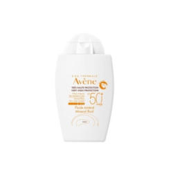 АВЕН | AVENE СЪН SPF50+ ФЛУИД МИНЕРАЛЕН 40МЛ