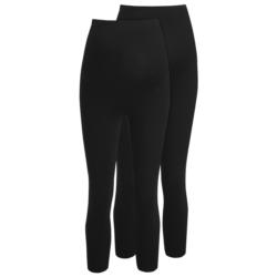 2 Damen Umstands-Leggings in Capri-Länge (Nur online)