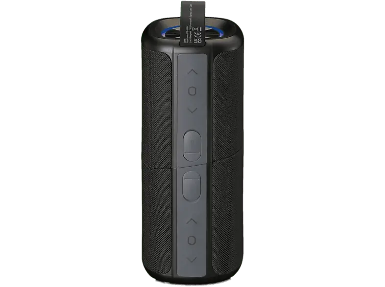 Lenco BTP-400BK - 2 in 1 Bluetooth® Lautsprecher Wasserdicht (IPX7), Schwarz; Bluetooth-Lautsprecher