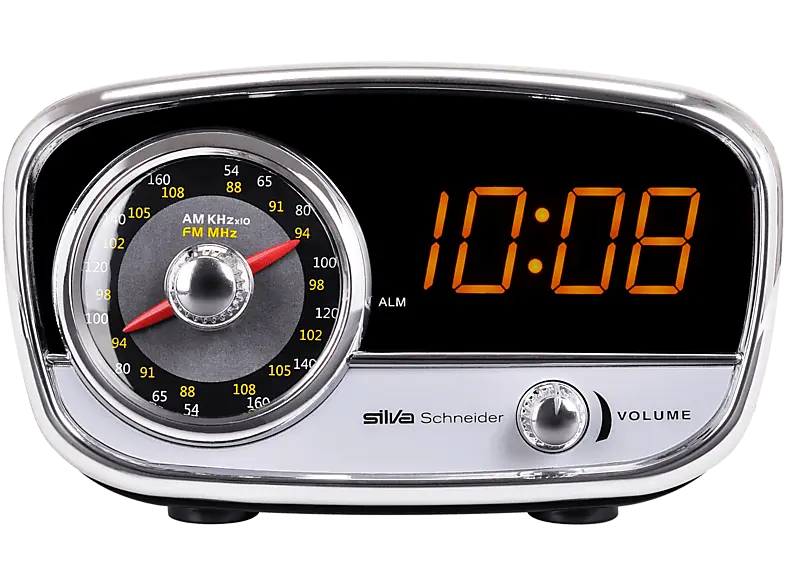 Silva-Schneider Retro-Uhrenradio UR1967