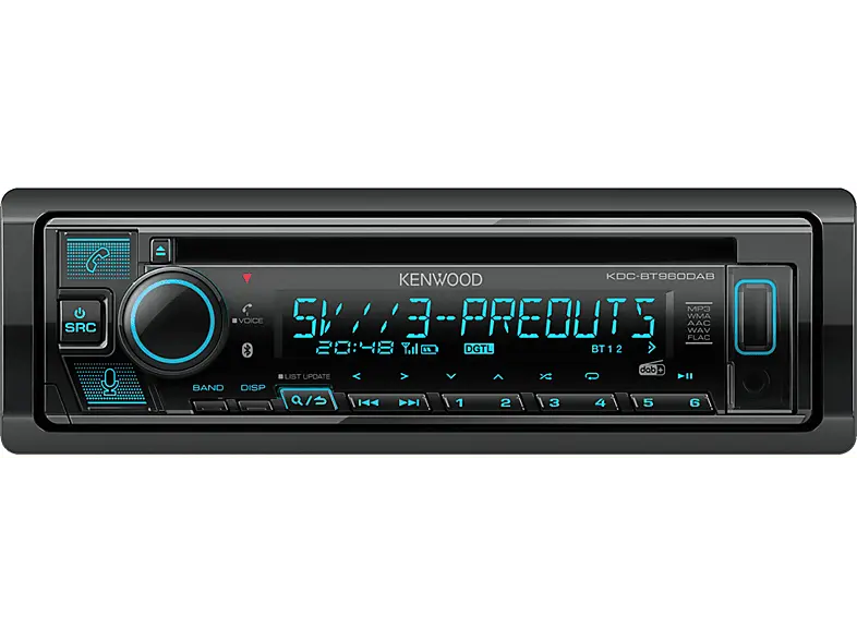 Kenwood KDC-BT960DAB Autoradio; Autoradio