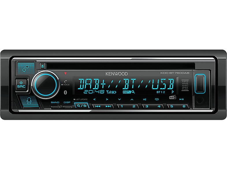 KENWOOD. KDC-BT760DAB Autoradio; Autoradio