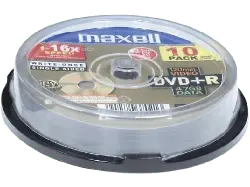 maxELL Rohlinge DVD+R 4.7 GB, 10er-Pack