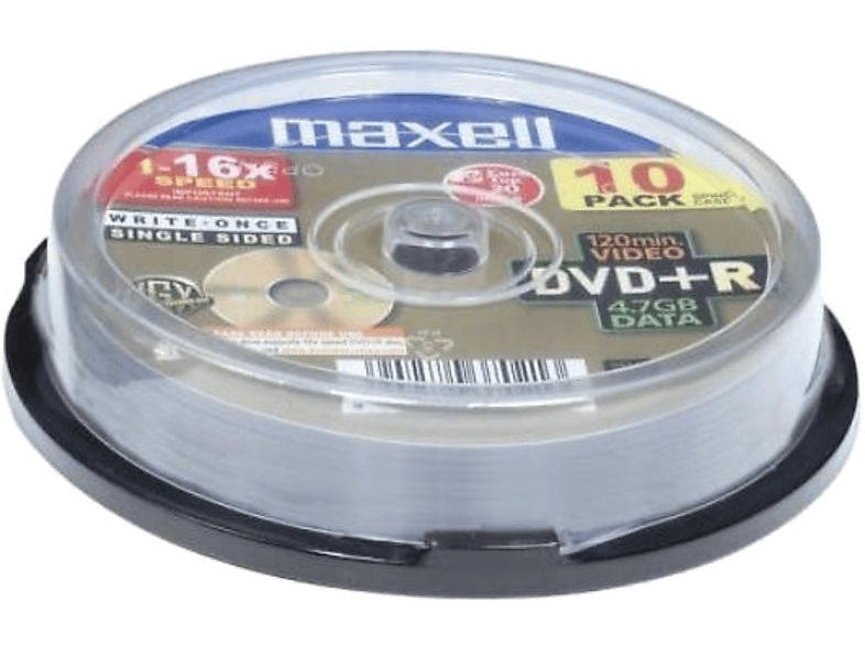 maxELL Rohlinge DVD+R 4.7 GB, 10er-Pack