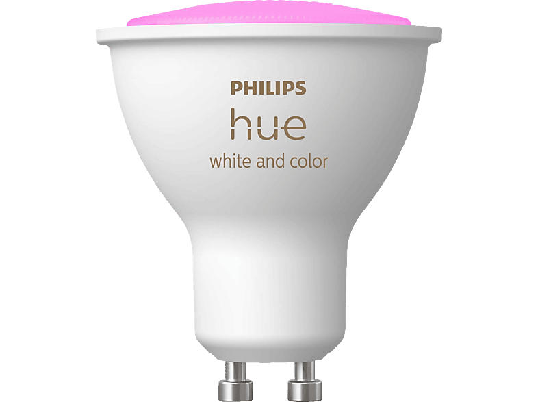 Philips Hue White & Col. Amb. GU10 Einzelpack; LED Lampe