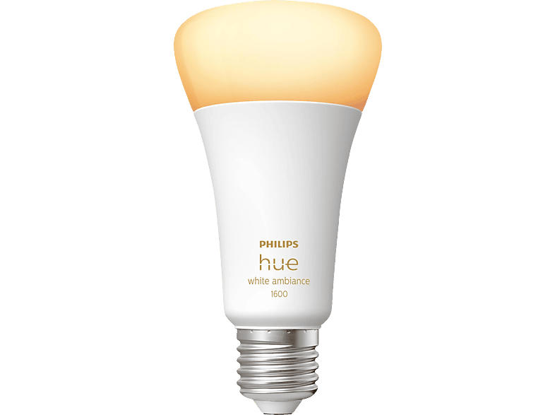 PHILIPS Hue White Ambiance E27 Einzelpack 1600; LED Lampe