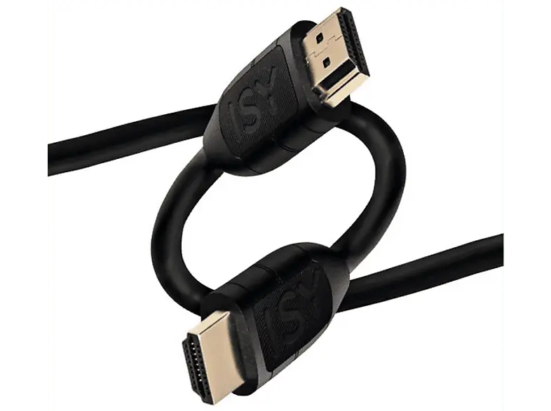 ISY IHD 9023-IT HDMI 2.1 Kabel, 8K60Hz, 2 Meter, Schwarz