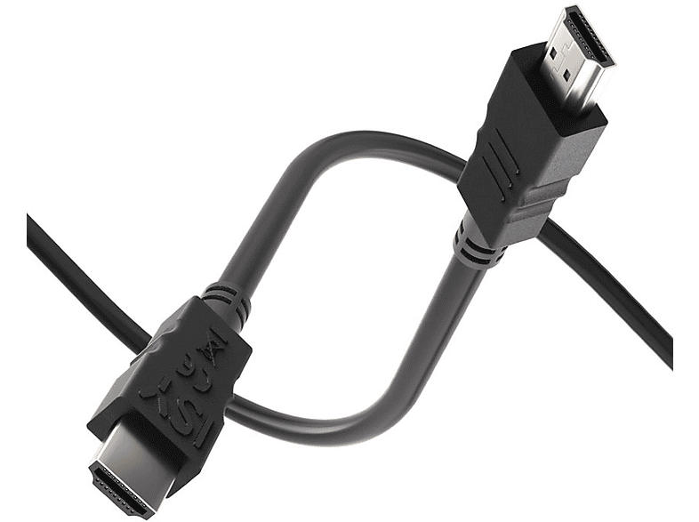 ISY IHD 9007-IT HDMI 2.0 Kabel, 4K60Hz, 1.5 Meter, Schwarz