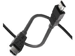 ISY IHD 9005-IT HDMI 2.0 Kabel, 4K60Hz, 1 Meter, Schwarz