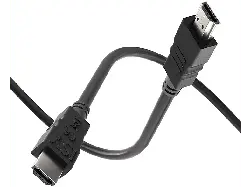 ISY IHD 9003-IT HDMI Kabel, 4K60Hz, 0.75 Meter, Schwarz
