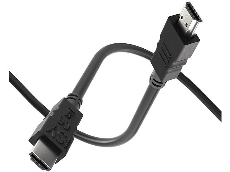 ISY IHD 9025-IT HDMI 1.4 Kabel, 1080P FHD, 1.5 Meter, Schwarz