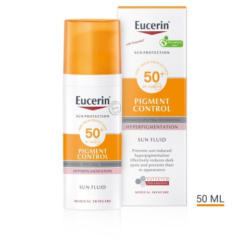 ЮСЕРИН | EUCERIN СЪН SPF50+ ФЛУИД ЗА ЛИЦЕ ПИГМЕНТ КОНТРОЛ 50МЛ 235412