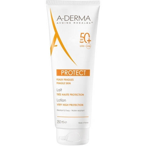 A-Derma Protect SPF50+ слънцезащитно мляко за тяло за възрастни 250мл.