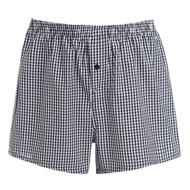 Herren Boxershorts mit Karo-Muster