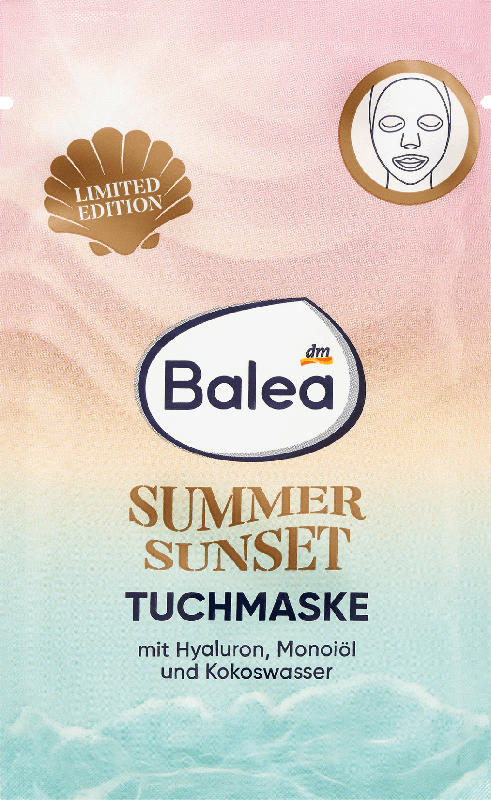 Balea Tuchmaske Summer Sunset