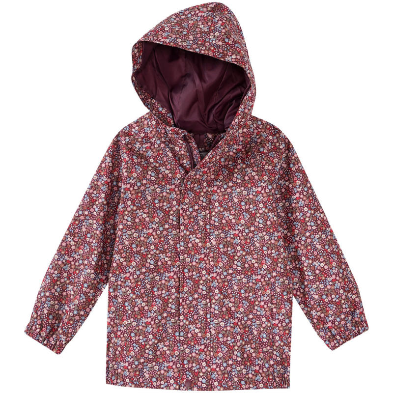 Mädchen Regenjacke im Millefleur-Design (Nur online)