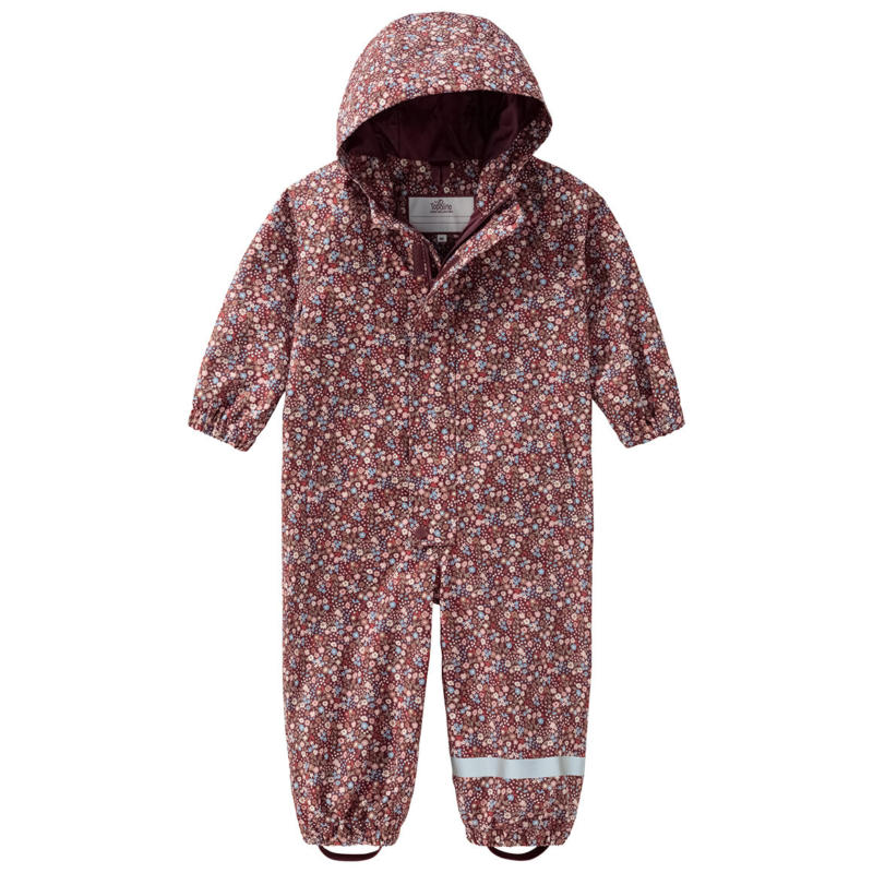 Baby Regenoverall im Millefleur-Design (Nur online)