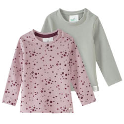 2 Baby Langarmshirts im Set (Nur online)