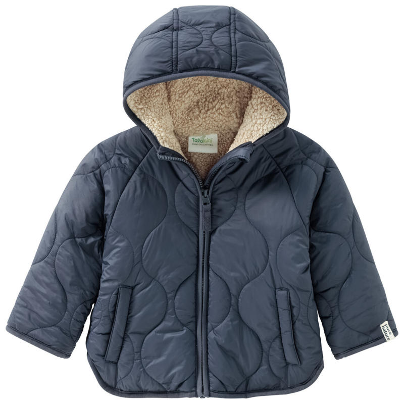 Baby Steppjacke mit Teddyfutter (Nur online)