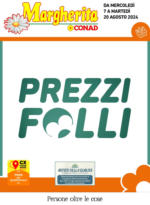 Margherita Conad Prezzi folli - al 20.08.2024