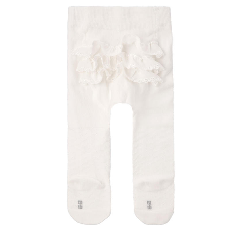 Baby Strumpfhose mit Rüschen