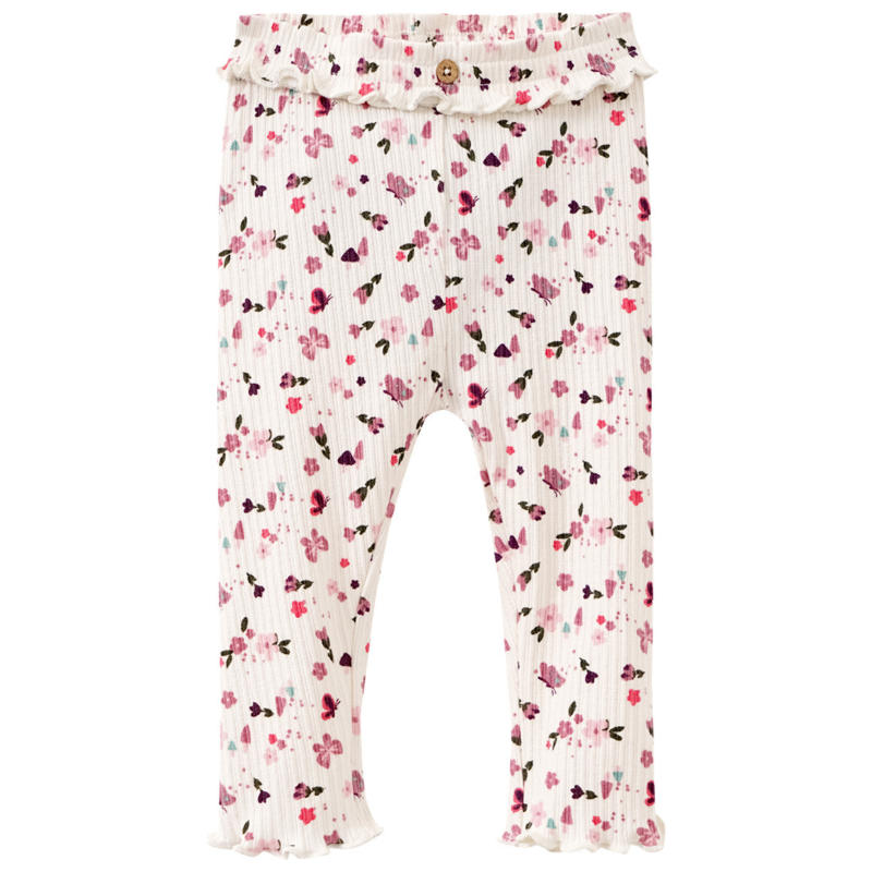 Baby Leggings mit Ripp-Struktur