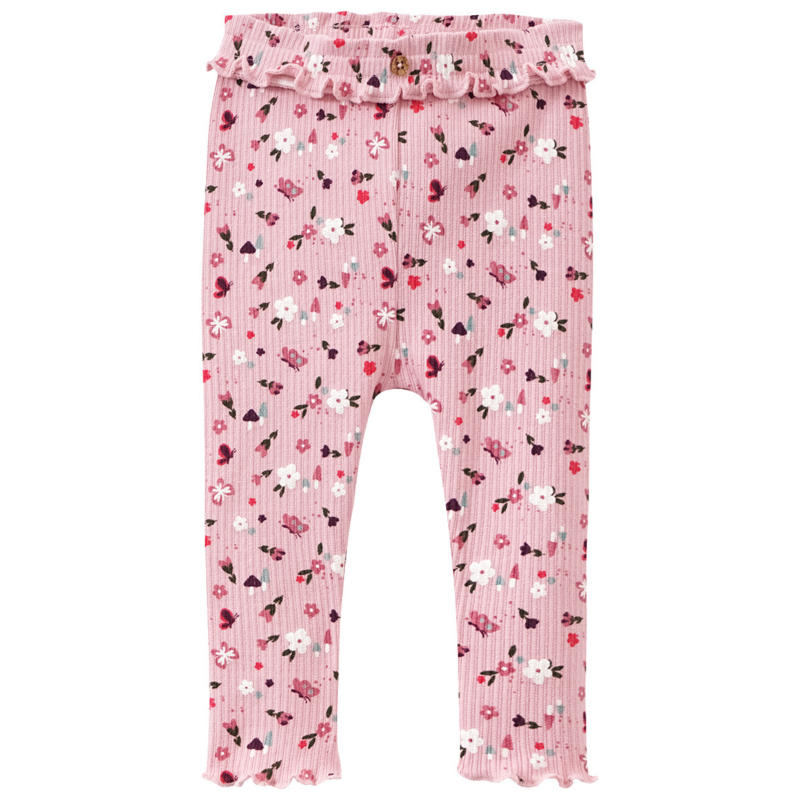 Baby Leggings mit Ripp-Struktur