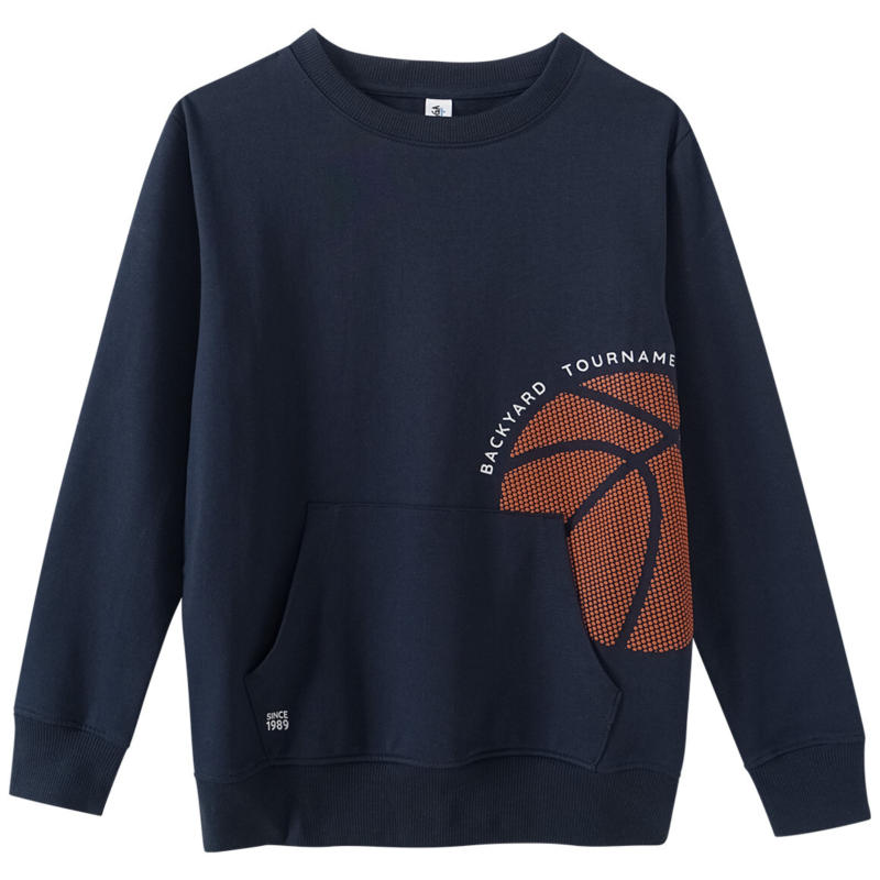 Jungen Sweatshirt mit Kängurutasche