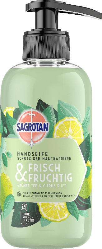 Sagrotan Flüssigseife grüner Tee